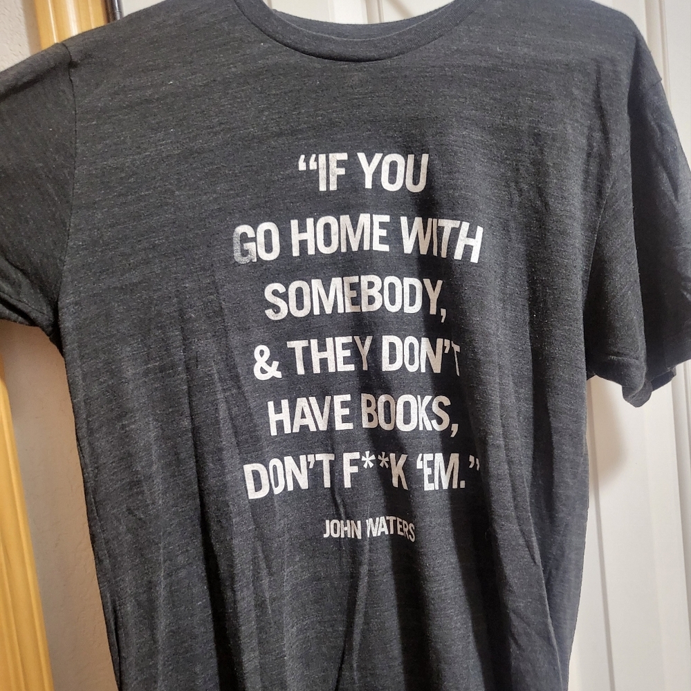 John Waters quote tee, long